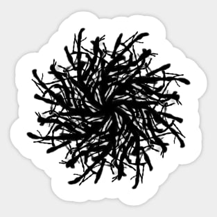 Pattern Cryptic Spren 2, Black Sticker